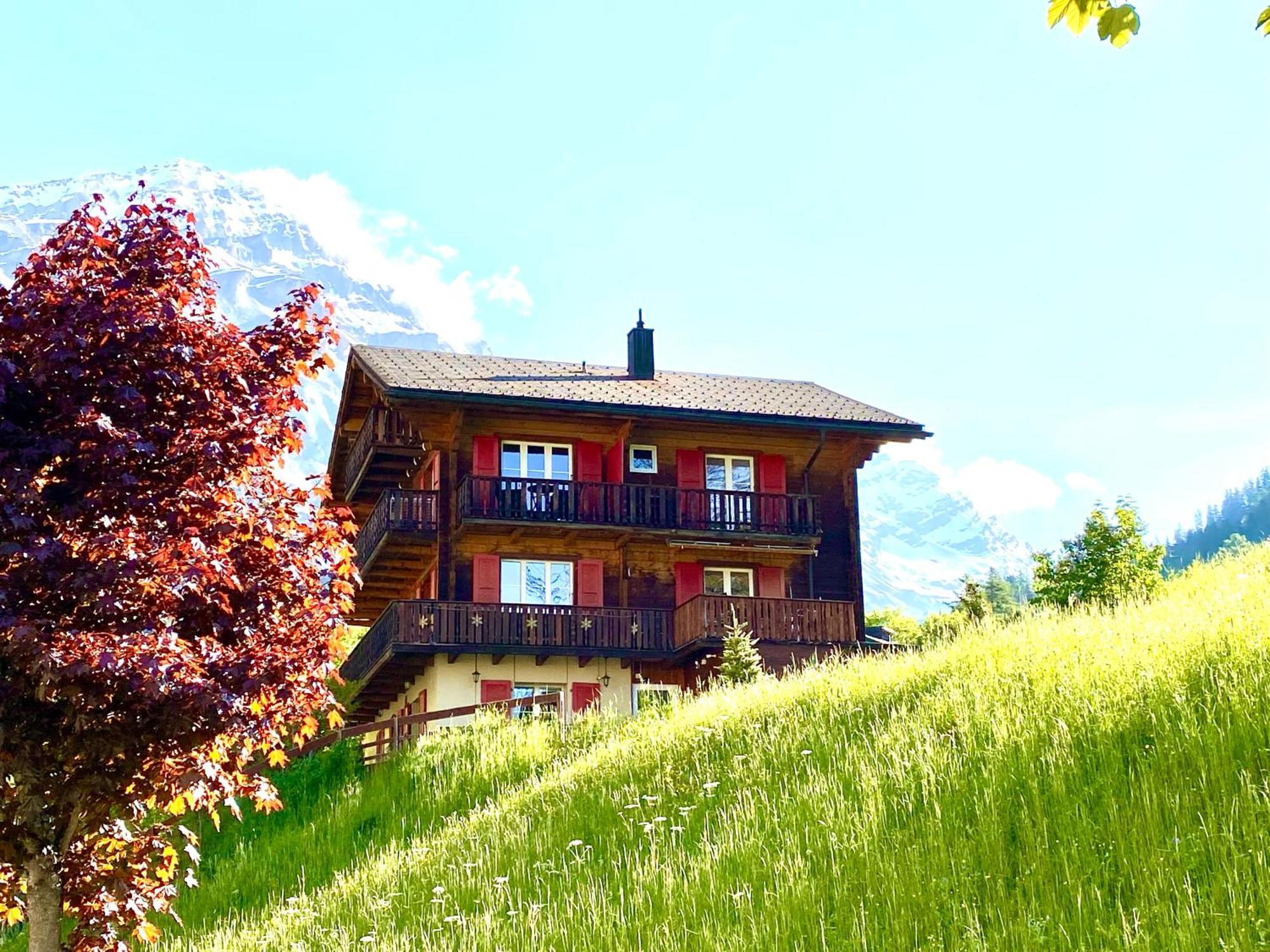 Apartments Chalet Tatyana Leukerbad Eksteriør bilde
