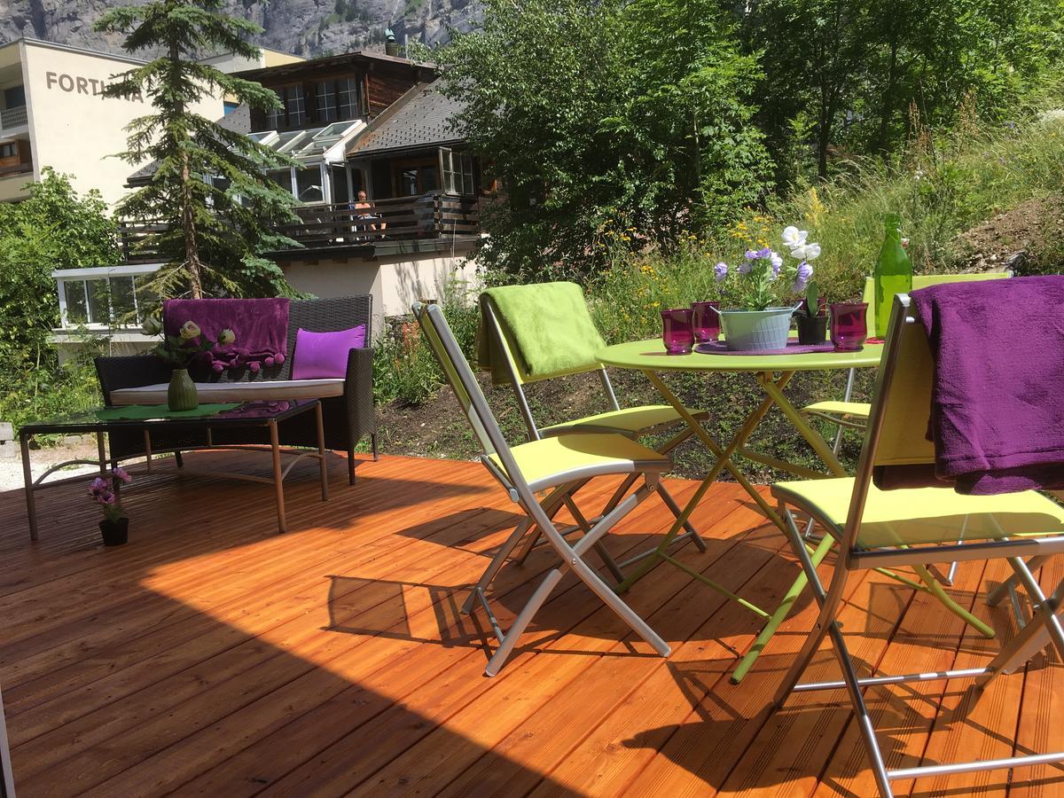 Apartments Chalet Tatyana Leukerbad Eksteriør bilde